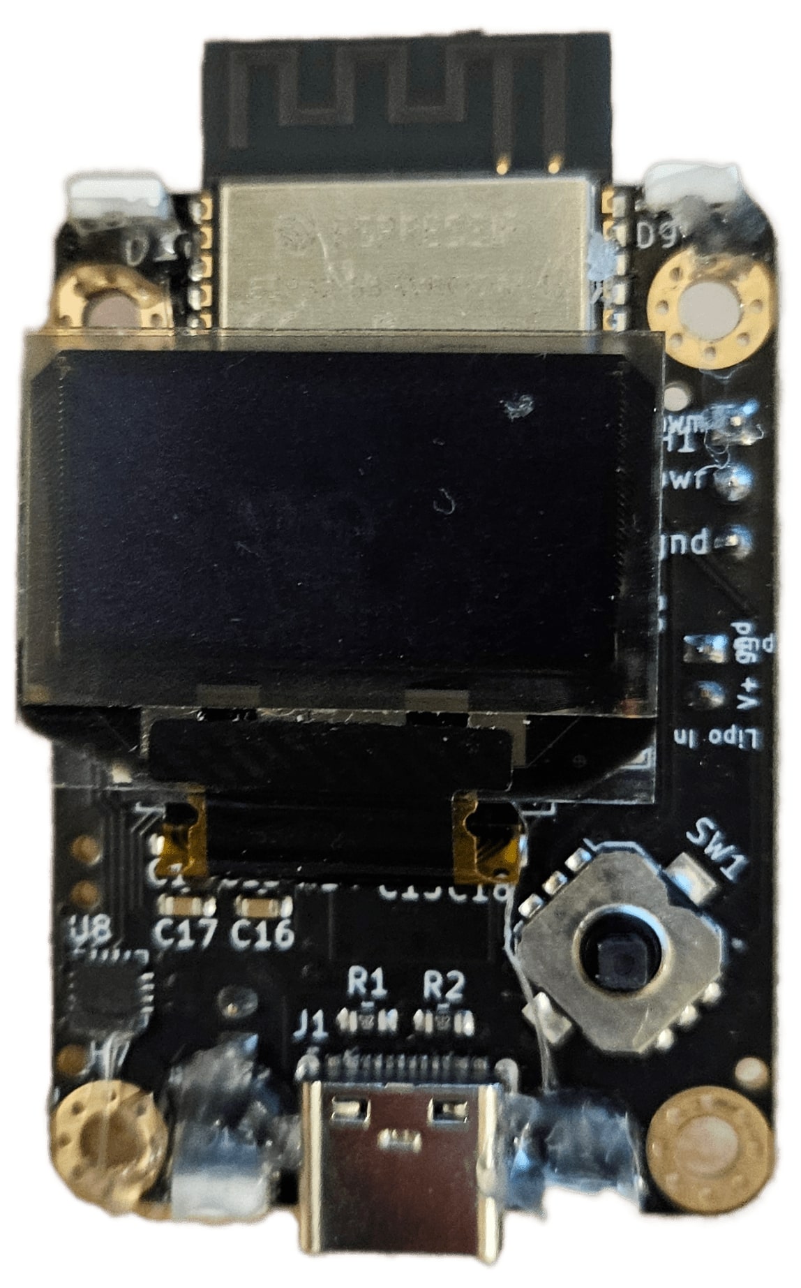 PCB board: ballu_front.jpg